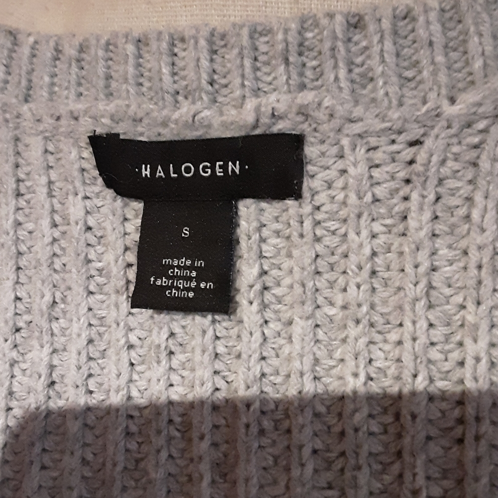 HALOGEN Gray SWEATER - Picture 5 of 5